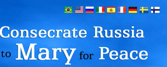 Rússia para Maria pela Paz